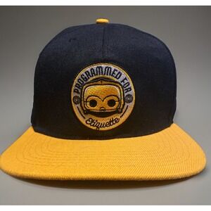 Funko Pop C-3PO Cap Hat Star Wars Smugglers Bounty Programmed For Etiquette EUC